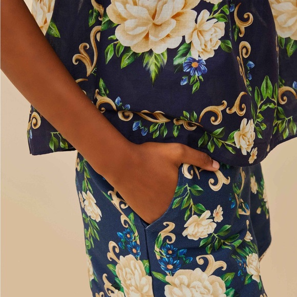 Farm Rio Printed Summer Shorts – Excellent Condition - Picture 3 of 7